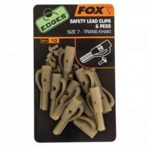 CLIP SEGURIDAD PLOMOS FOX SAFETY LEAD CLIPS & PEG SIZE 7