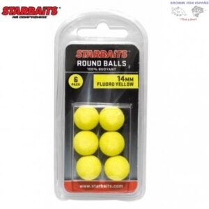 BOILIE FOAMIZADO 14MM STARBAITS ROUND BALL