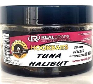 REAL DROPS PELLETS HOOKBAIT TUNA HALLIBUT 20mm